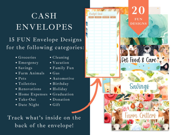 Copy of Cash envelope mockups base template